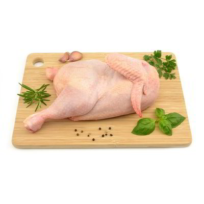 Gallina a metà confezione famiglia